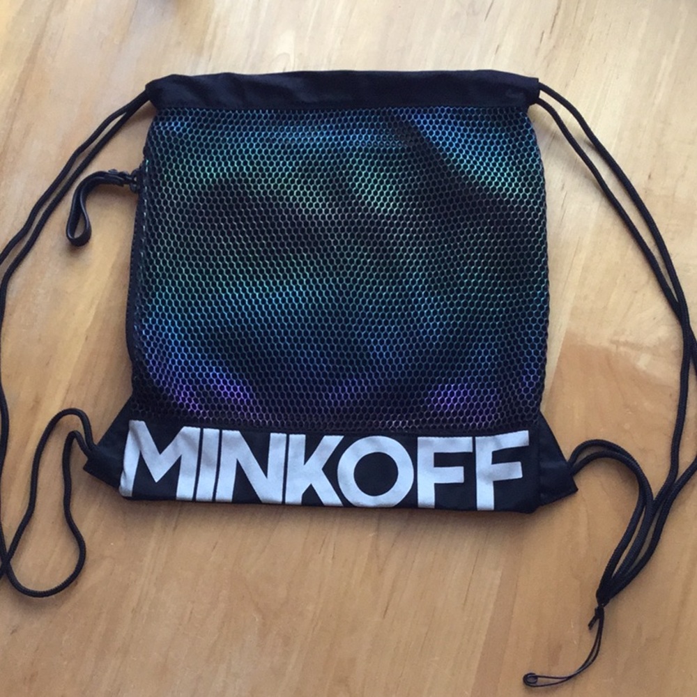 Rebecca Minkoff Mermaid Iridescent Mesh Backpack